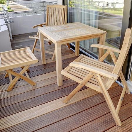 Fewo1846 Intermar - Strandbude - Studioapartment Mit Balkon Und Meerblick Glucksburg Bagian luar foto