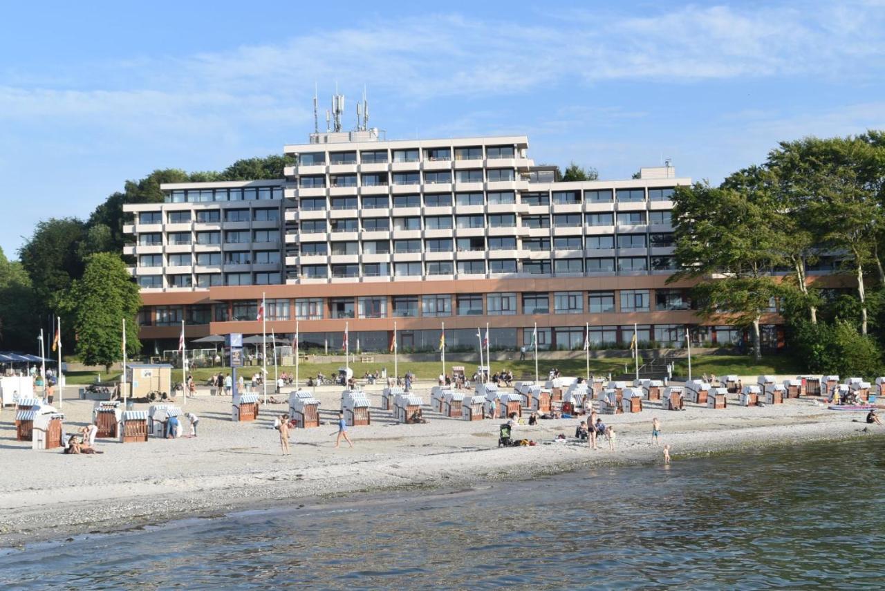 Fewo1846 Intermar - Strandbude - Studioapartment Mit Balkon Und Meerblick Glucksburg Bagian luar foto