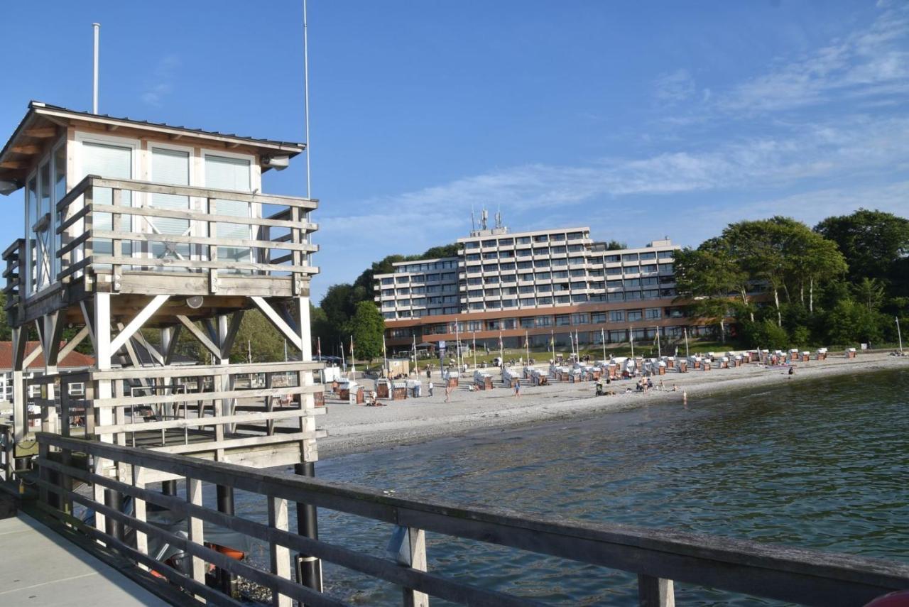 Fewo1846 Intermar - Strandbude - Studioapartment Mit Balkon Und Meerblick Glucksburg Bagian luar foto