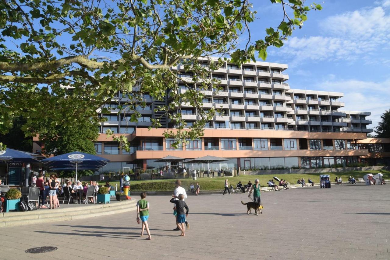 Fewo1846 Intermar - Strandbude - Studioapartment Mit Balkon Und Meerblick Glucksburg Bagian luar foto